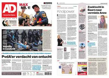 Algemeen Dagblad - Alphen – 02 oktober 2017