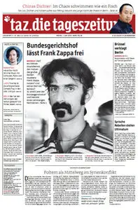 Tageszeitung TAZ vom 01 Juni 2012