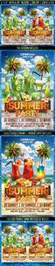 Summer Party Flyer Template 19740290