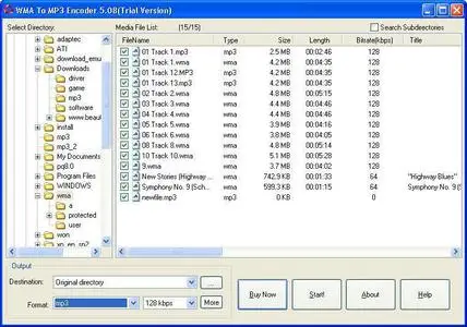 WMA To MP3 Encoder ver.6.28