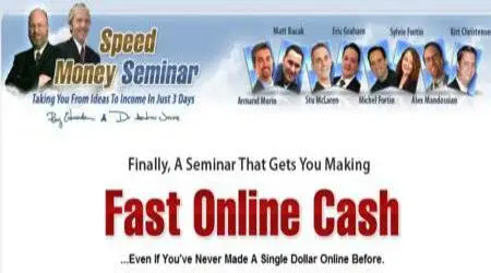 Speed Money Seminar - Fast Online Cash