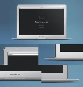 MacBook Air Psd Mockup