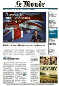 Le Monde du Dimanche 3 et Lundi 4 Mai 2015