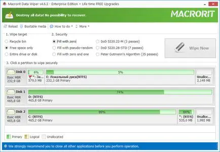 Macrorit Data Wiper 6.5.0 Multilingual + Portable