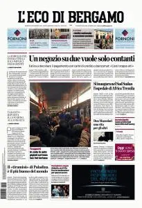 L'Eco di Bergamo - 5 Novembre 2019