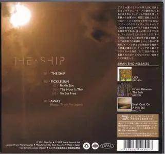 Brian Eno - The Ship (2016) {Japan SHM-CD Collector's Edition BRC-505CE}