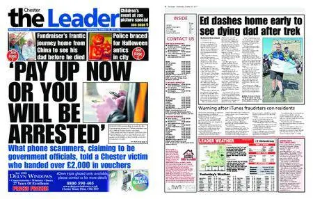 The Leader Chester – October 25, 2017