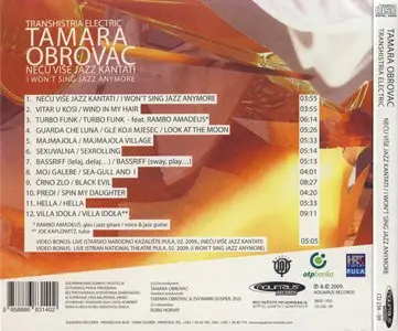 Tamara Obrovac - Necu vise jazz kantati