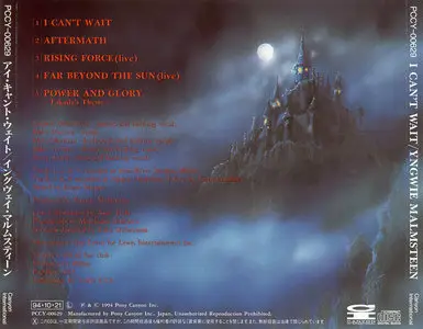 Yngwie Malmsteen - I Can't Wait (1994) [Japan, PCCY-00629]