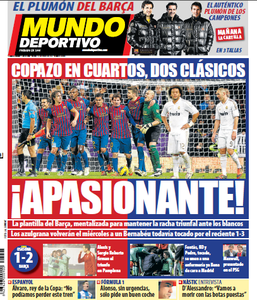 Mundo Deportivo - 13 January 2012