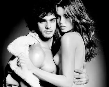 Josephine Skriver & Marlon Teixeira by Tom Munro for Lui France December 2013/January 2014