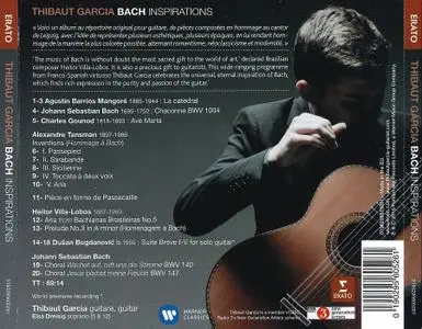 Thibaut Garcia - Bach Inspirations: Bach, Barrios, Gounod, Tansman, Villa-Lobos, Bogdanović (2018)