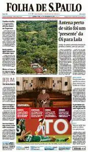 Folha de São Paulo - 17 de fevereiro de 2016 - Quarta