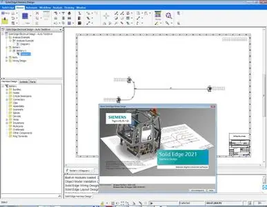 Siemens Solid Edge Electrical Design 2021