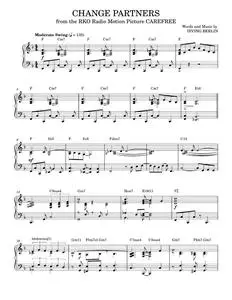 Change Partners [Jazz version] - Ella Fitzgerald, Fred Astaire & Ginger Rogers, Irving Berlin, Jimmy (Piano Solo)
