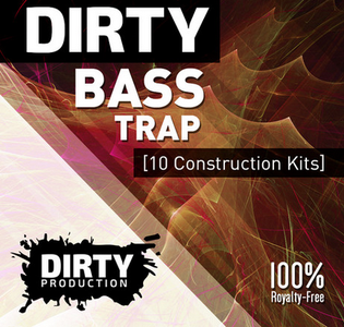 Dirty Production Dirty Bass Trap WAV MiDi