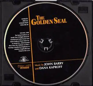 John Barry, Dana Kaproff - The Golden Seal: Original Motion Picture Soundtrack (1983) Intrada, Limited Edition 2009