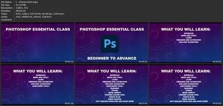 Essential Photoshop Course For Beginner To Advanced