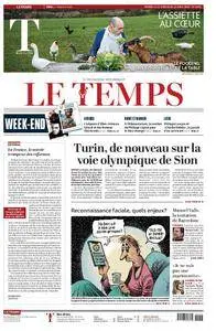 Le Temps - 21 avril 2018