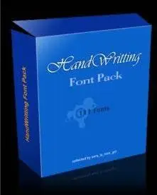 Hand Writting Font Pack