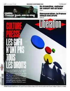 Libération - 12 septembre 2018
