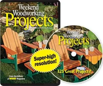 Weekend Woodworking Projects: 352 Great Projects CD-ROM