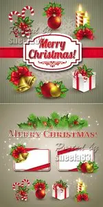 Christmas Design Elements Vector 3