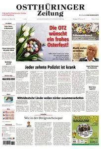 Ostthüringer Zeitung Zeulenroda - 31. März 2018