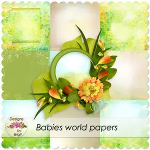 Scrap Kit: Babies World