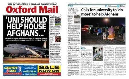 Oxford Mail – August 23, 2021