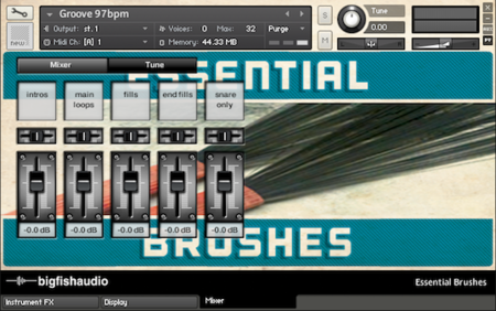 Big Fish Audio Essential Brushes MULTiFORMAT