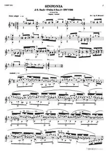 Sinfonia  Partita 2 for Cembalo.