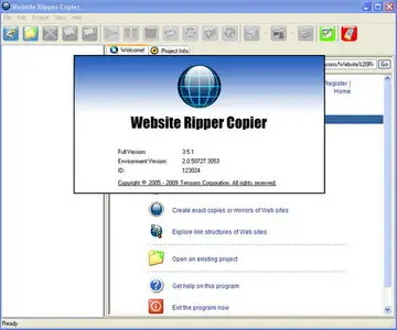 Website Ripper Copier 3.5.1 Portable