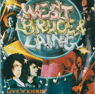 West, Bruce & Laing - Live 'N' Kickin' (1974) {1988, Reissue}