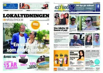 Lokaltidningen Hässleholm – 21 juli 2018