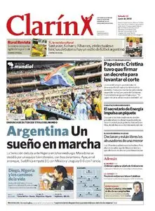 Diário Clarin 12 de Junho de 2010