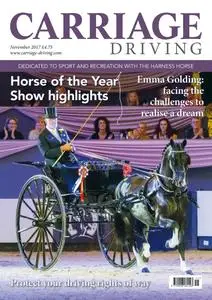 Carriage Driving - November 2017