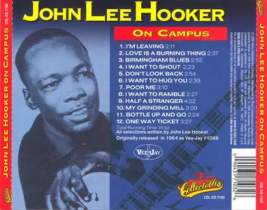 John Lee Hooker - On Campus (1964) Reissue 2000