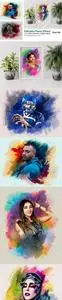 Editable Realistic Painting Effect