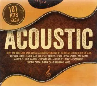 VA - 101 Acoustic (5CD, 2018)