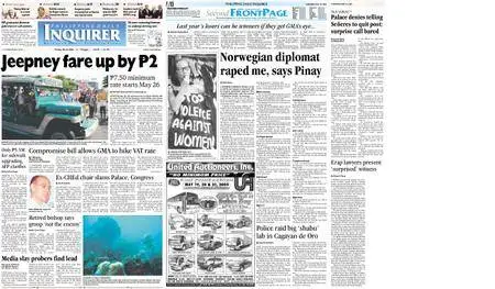 Philippine Daily Inquirer – May 10, 2005