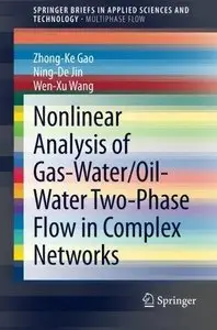 Nonlinear Analysis of Gas-Water/Oil-Water Two-Phase Flow in Complex Networks (Repost)
