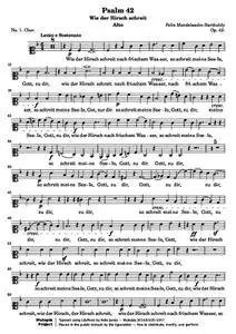 Mendelssohn-BartholdyF - Psalm 42