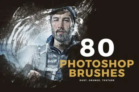 Dust, Grunge, Texture Photoshop Brushes