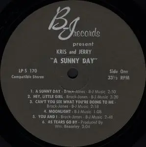 Kris and Jerry - A Sunny Day (1966) {Vinyl B-J Records LP 170}