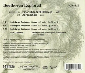 Peter Sheppard Skærved, Aaron Schorr - Beethoven Explored, Vol. 3 (2008)
