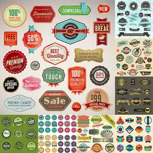 Labels & Stickers Collection (Vol1)