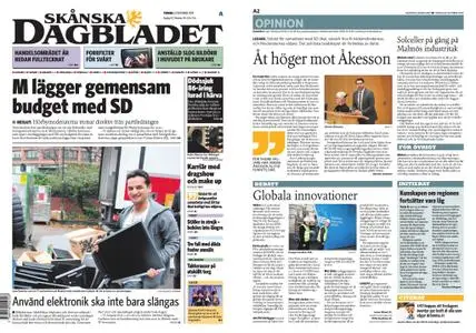 Skånska Dagbladet – 22 oktober 2019