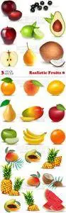 Vectors - Realistic Fruits 8