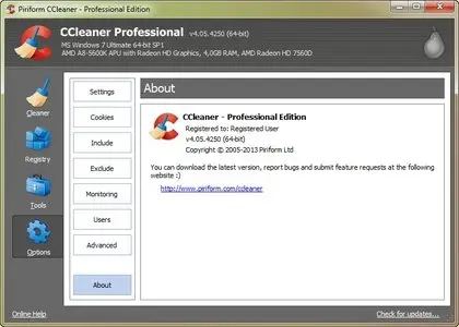 CCleaner Professional / Business 4.05.4250 + Portable